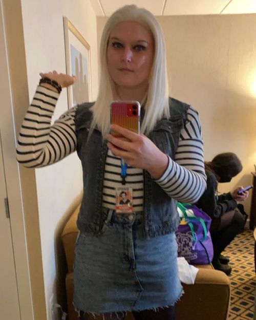 #android18 #cosplay #selfies from #aac ! More to come later! #cosplayersofinstagramhttps://www.ins