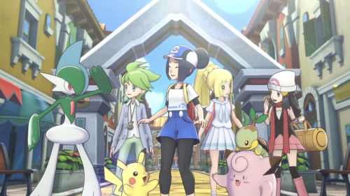 shima-draws: I am CRYING over the new Pokemon Masters trailer…new kids and new sygna suits!! 