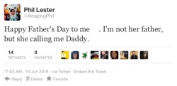 swiftscamila: @amazingphil happy Father’s Day