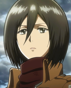 hanaotic:  Steal Her Look: Mikasa Ackerman Orange Mikasa Basketball - า.29 Red Scarf - Priceless (Must Have An Eren Jeager)