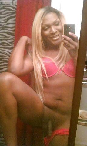 blkmasterdaddy4sissies:  Cute Trannies Around the Net I