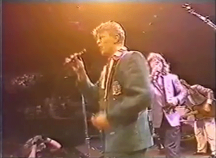 David Bowie, Mick Jagger And Paul McCartney Perform Dancing In The Street At The Princes Trust Benefit