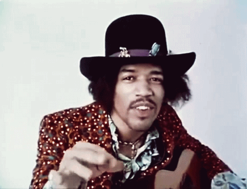 mymiddlefingersayshii:  my boy jimi preaching away