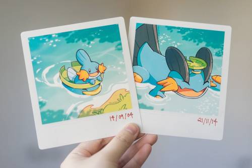 retrogamingblog2: Pokemon Snap Polaroid Prints made by Teletelo 