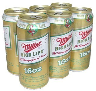 vinylandcocktails:  Thin Lizzy - ‘Jailbreak’ + 6-Pack Miller High Life Tallboys