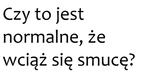 odchodze powoli