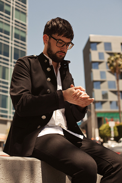 the1975hqs:Ross MacDonald photographed by Luc Coiffait