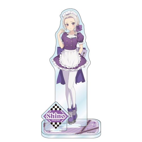 Kanojo mo Kanojo - Acrylic Stands with new illustrations (American Diner) by Granup. Release: Decemb