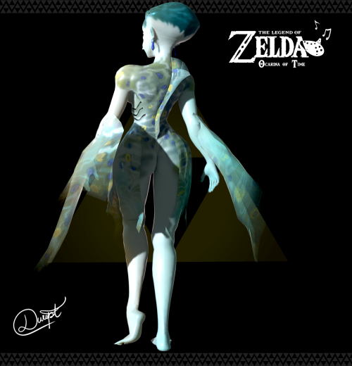 sorumantehreal: Princess of the Zora from Ocarina of Time !