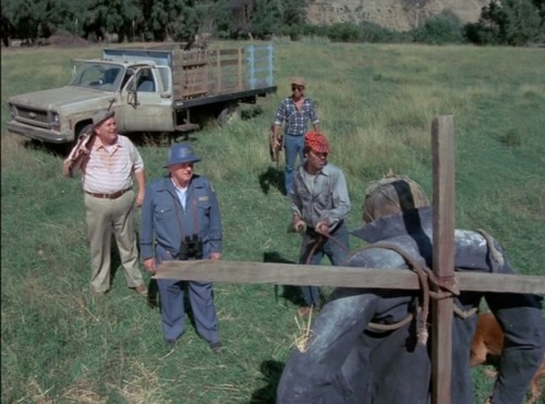 Dark Night of the Scarecrow (1981) -  Charles Durning as Otis P. HazelriggDurning played a real