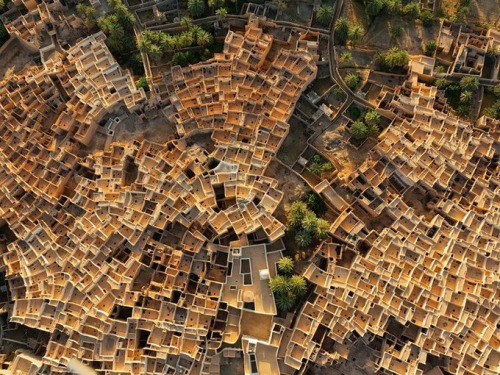 Ghadames, Libya. Settled since the 4th millennium B.C. The first floors were used as storage space, 