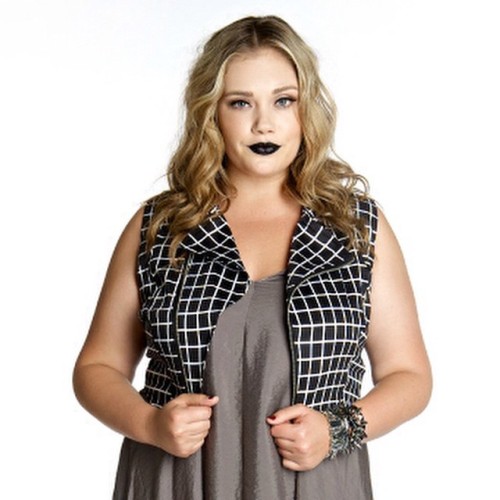 Our Pretend We’re Dead Vest in Grid is still available in sizes 12-28 for $45! #dollparts