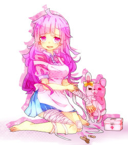 pastel-nurse:  by 伊宇川@ﾂｲｯﾀｰ