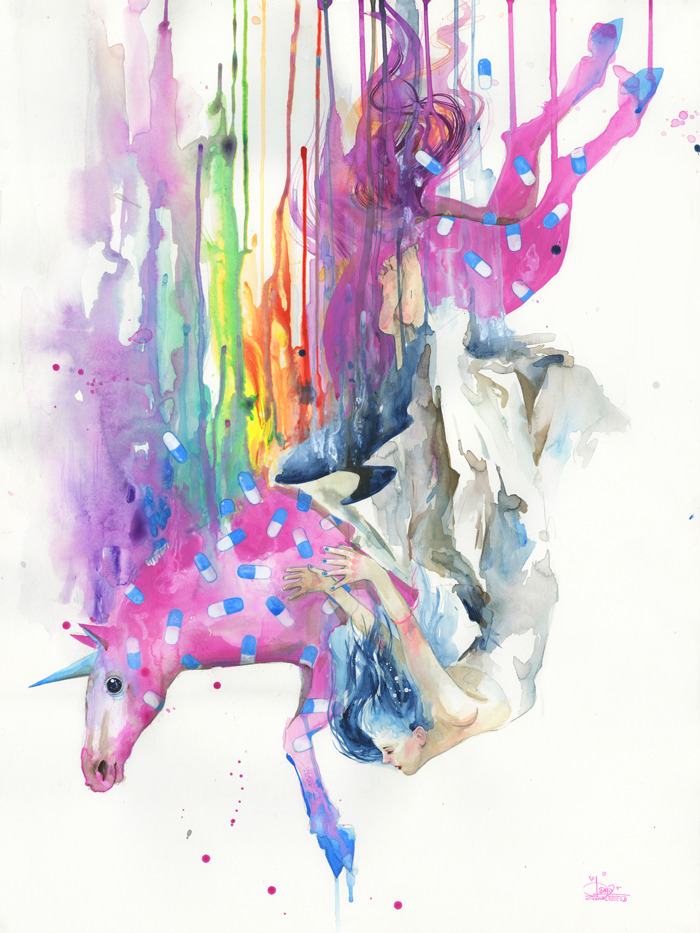 lohrien:  Illustrations by Lora Zombie