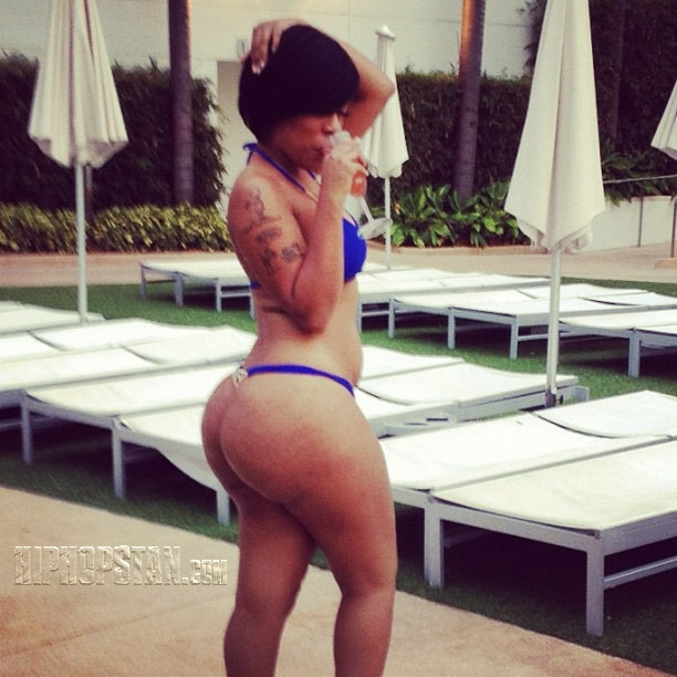 freshblackwomen:  K. Michelle Fine Booty 