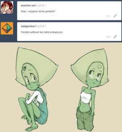 Conoghee:  This Image Came Out While I Was Seeing Bm’s Peridot!Non-Ask-Area