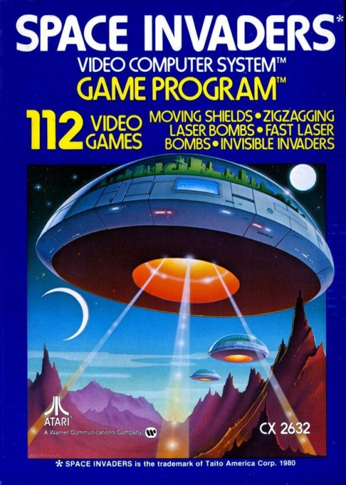 talesfromweirdland:That wonderfully evocative Atari box art of old. It added a deep, otherworldly di