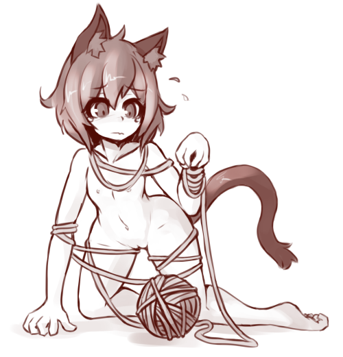 sub-lewd:  no cat no what did you do Commission for nathyneko