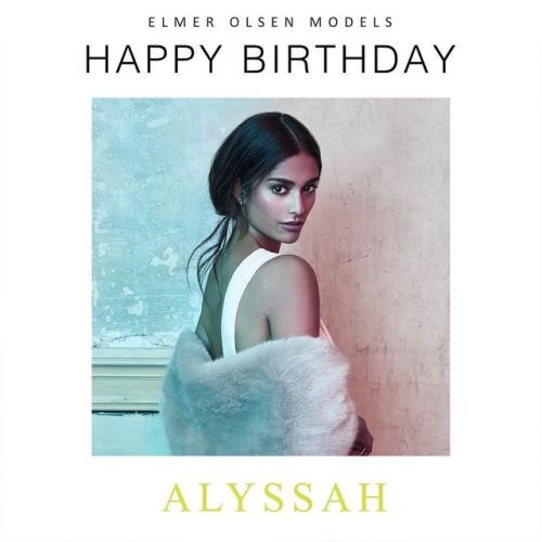 #HappyBirthday ALYSSAH (@alyssahali) #AlyssahAli #ElmerOlsenModels ift.tt/2h11DwG