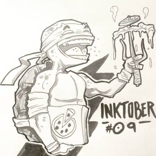 SANTA TARTARUGA #illustration #drawing #art #desenho #dibujo #inktober #inktober2GO #hellwill #TMNT