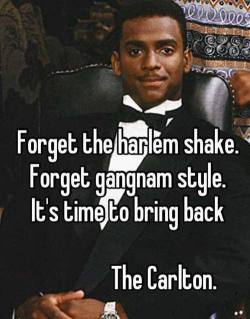 Welele:  Olvida El Gangnam Style Y El Harlem Shake, Es Hora De Que Vuelva El Carlton: