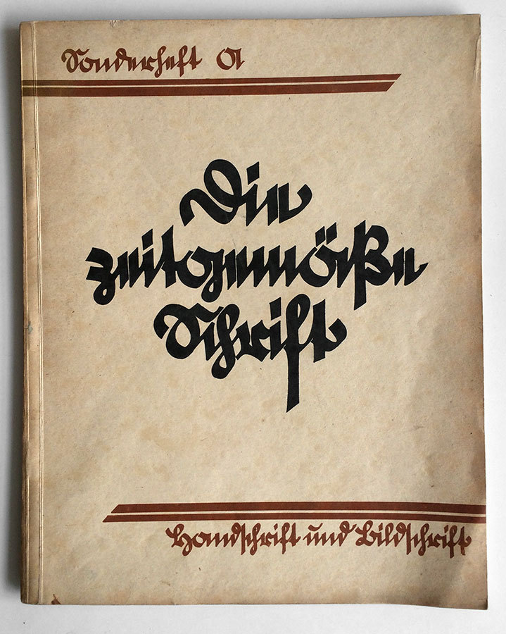 library-of-type:
“ “Die zeitgemäße Schrift”. Special Edition A, 1930
”