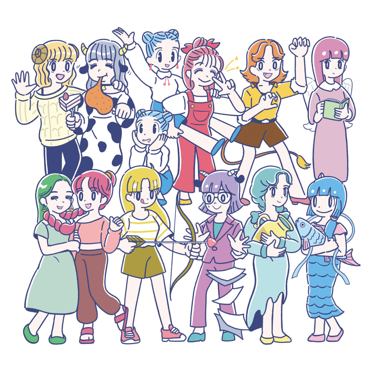 神保賢志 Official Web Vivi 年8月号 講談社 細かすぎる下半期vivi恋愛占い イラスト 神保賢志 Official Web Vivi 年8月号 講談社 細かすぎる下半期vivi恋愛占い イラスト