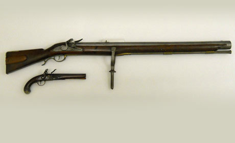 Gen. Washington’s Long Range Sniper rifles,The use of wall guns and rampart guns date back to 