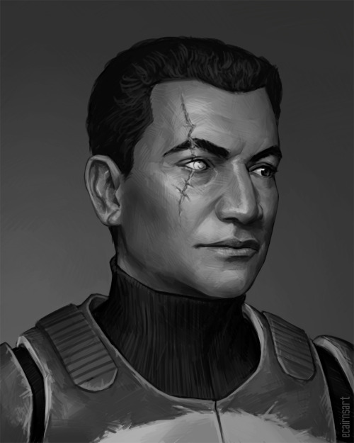 a recent commission of Commander Wolffe for @beskars! instagram // twitter // prints // commission i