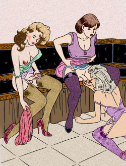 Femdom, cuckold and sissy 'toons