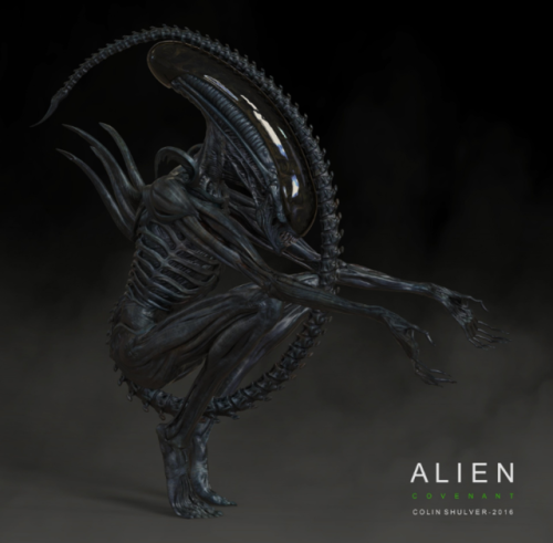 everything-alien-and-predator:Protomorph Concept Art for Alien: Covenant