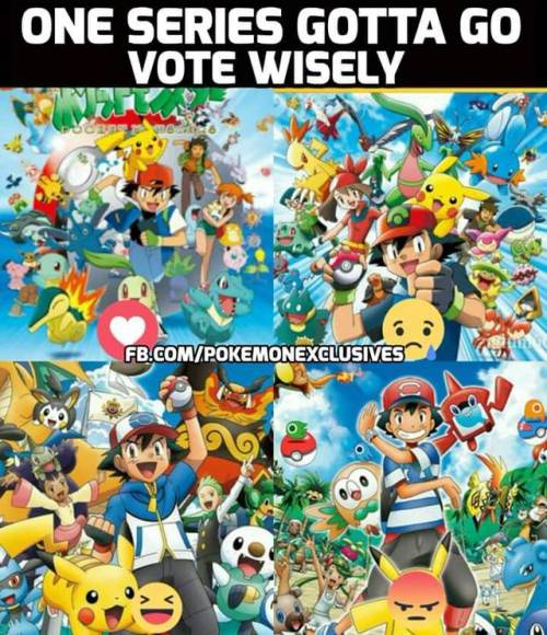 legendofchaos:Gen 2 was mostly fillers . gen 3 I loved but I have to say sm. *sends Sun and Moon int