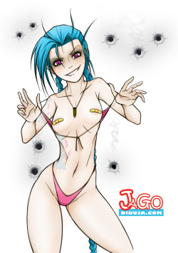 jagosjunk:  Jinx fan-art 