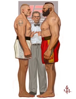 UFC/Pride Vs. Videogames by Bryan Lee