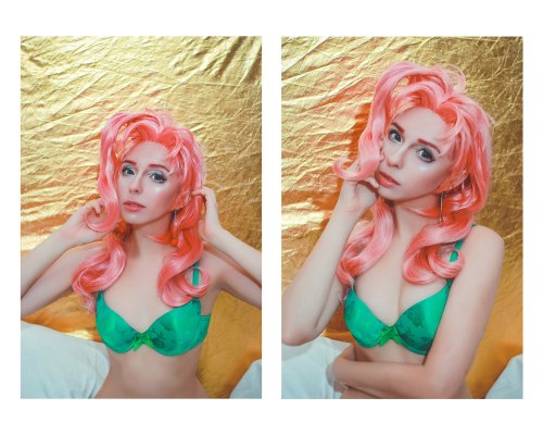 Stardust Crusaiders future cosplay) Fem! Jotaro &amp; Kakyoin make-up and wig test ) 