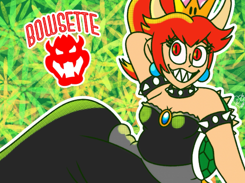Todays Prompt Was Dead Memes And After A Bit Of Thought I Figured Id Try Drawing Bowsette! Ive Only Ever