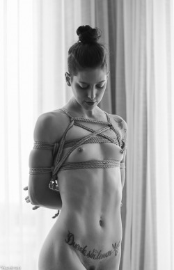 junestpaul:  camdamage:  cam damage | by Apeiron | rigging by June St. Paul  Really want to do more shoots like this !  I’m going to guess you won’t have trouble with volunteers babe