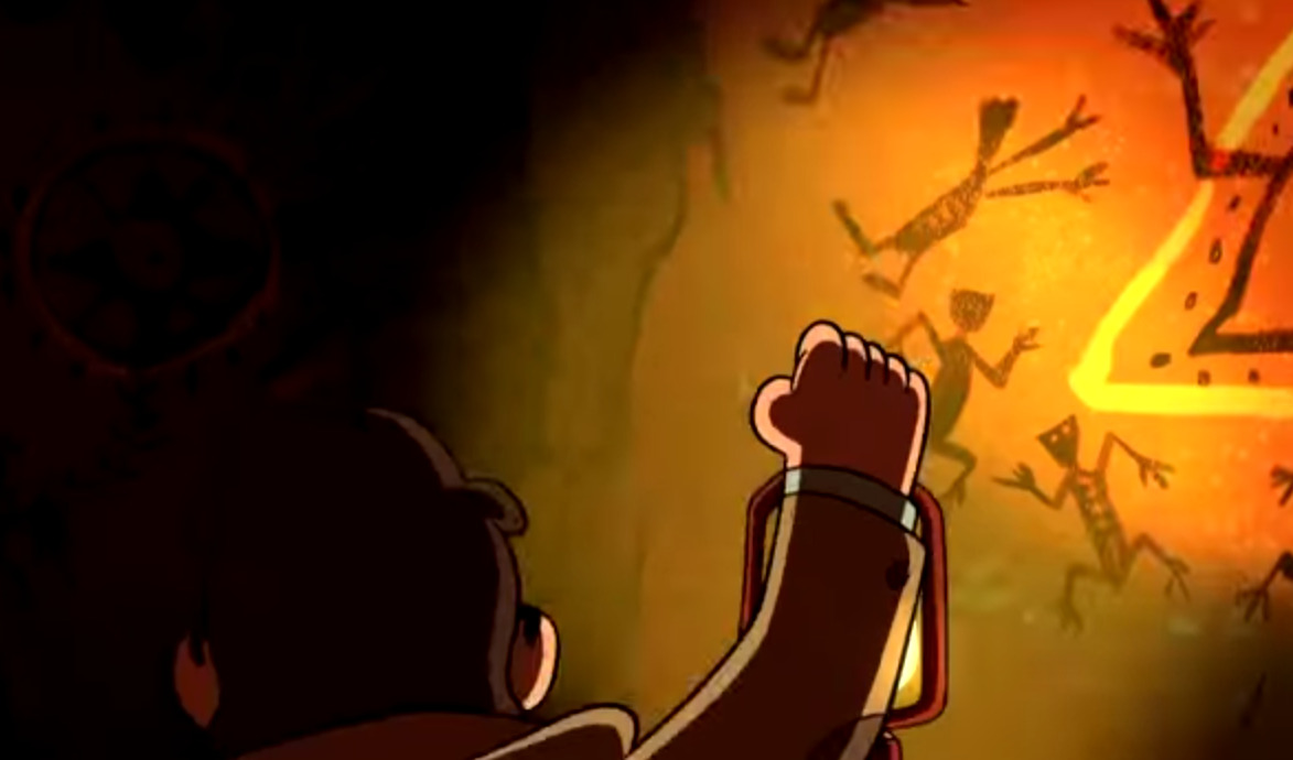 The figure on the right looks familiar&hellip;Apparently&hellip; Bill Cipher