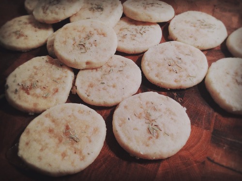 eli-strange-occult: LAVENDER-ROSEMARY-LEMON SHORTBREADThese little cookies may not look like much, b