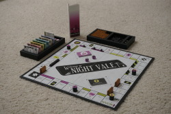 candied-canine:  13bryantchristop:  I liked Slodwick’s design for this Welcome to Night Vale  board game so much that I decided to make a fully playable physical version with a box, tray, and three dimensional pieces. (The box is made of plywood covered