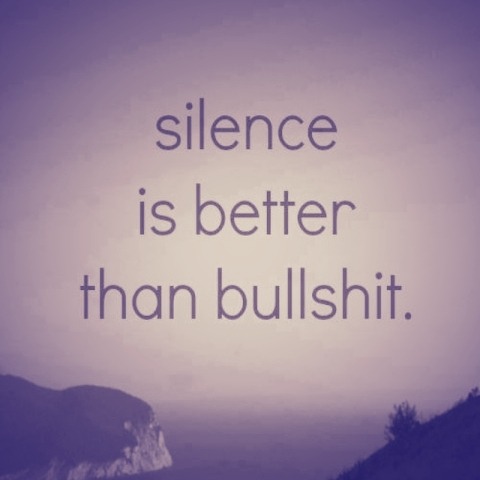 Isn&rsquo;t it? #factsoflife #lifequotes #facts #silence #lifelessons  #silenceisgolden #quotes