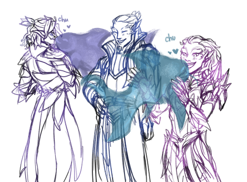 Just Some Sketches Of The Hoaxer's Different Periods Of Life And Hanging Out With His Bf (@el-is-away's
