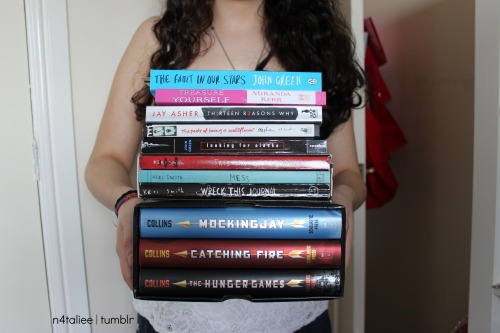 n4taliee:thought i’d take a picture of some of my books, idk