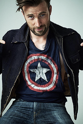 Porn photo dailyteamcap:Chris Evans by Peggy Sirota