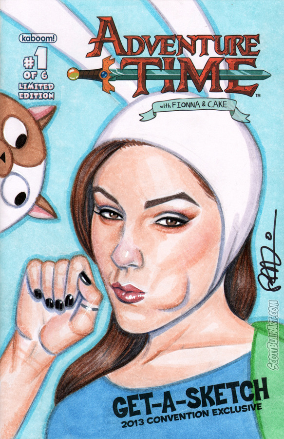 scottblairart:  Sasha Grey Adventure Time