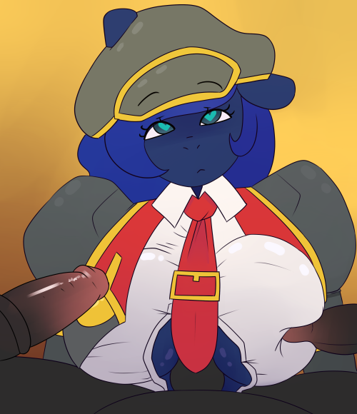 somescrub:  Commission for Anonymous.  Luna redraw/reference version of This Image as requested specifically by commissioner. Original’s artist   < |D’‘‘‘‘