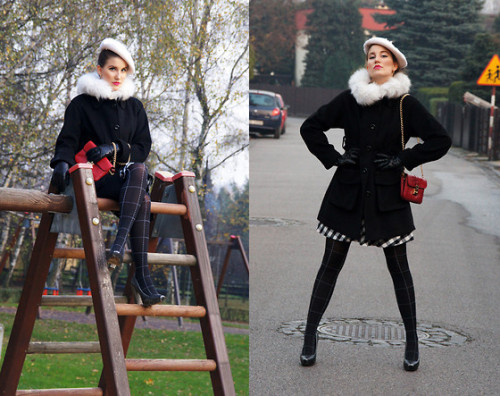 fashionistrulybeautiful: Retro Contrastico Fantastico. (by Maya M)
