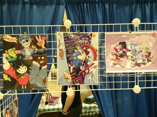 Here’s my set up of everything from my booth at Arkansas Comic Con, which happened September 9th &am