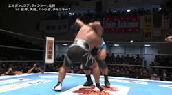 emmetrussell:  the strength of Ishii is amazing. 