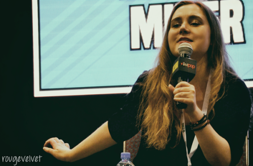 Rachel Miner at Adelaide Oz Comicon 2016 - a delight to listen to and such a wonderful perspective o